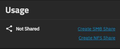 Usage Widget Not Shared Usage Widget Not Shared