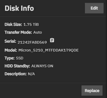 Disk Info Widget Disk Info Widget