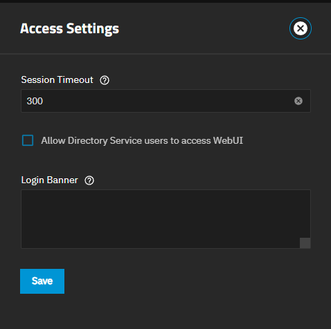 Access Settings Screen Enterprise Systems Access Settings Screen Enterprise Systems