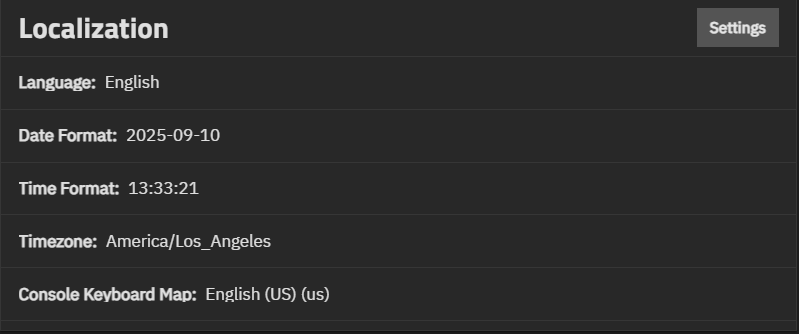 Localization Widget Localization Widget