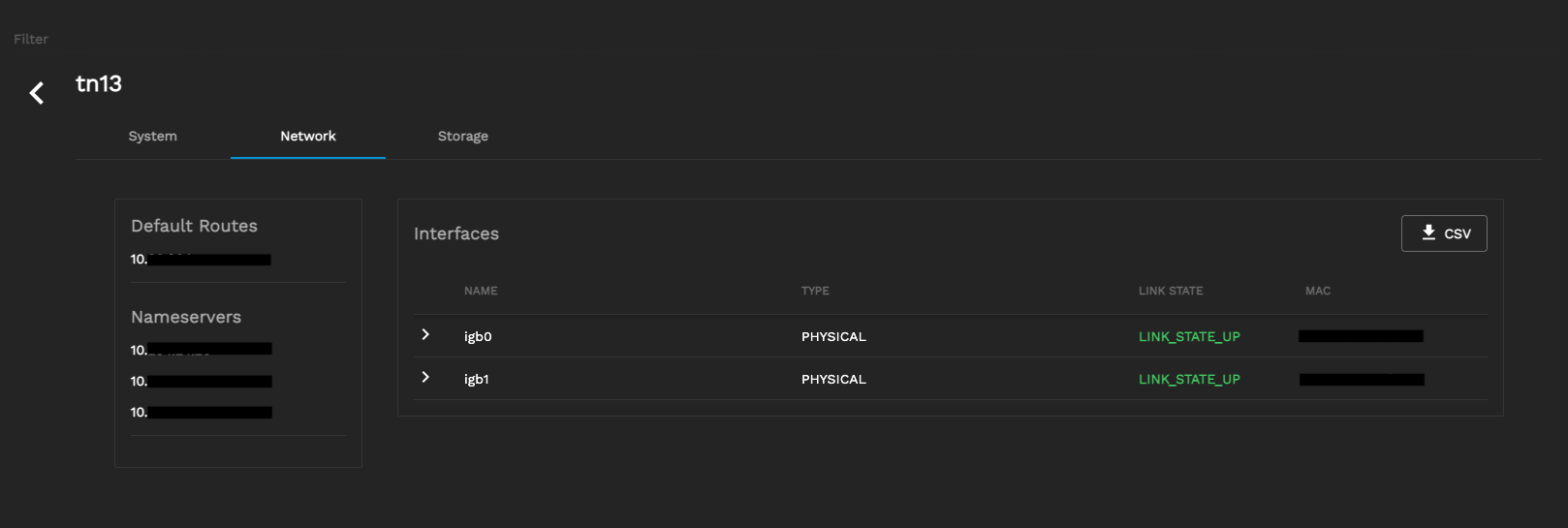 System Network Information SystemInventoryNetwork